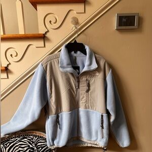 NorthFace Blue Fleece jacket size small
